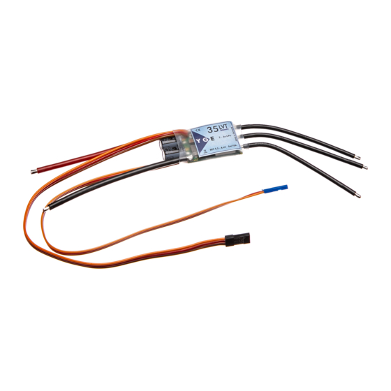 YGE 35LVT Quick Start Manual