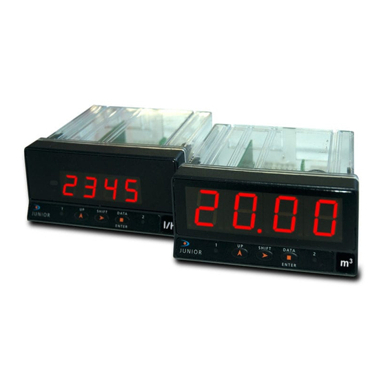 User Manuals: Ditel JUNIOR JR-D Indicator Counter