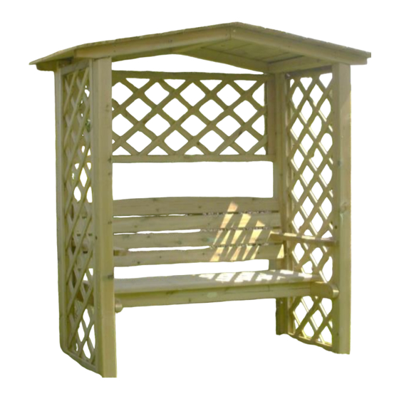 HUTTON Westbury Arbour Assembly Instructions