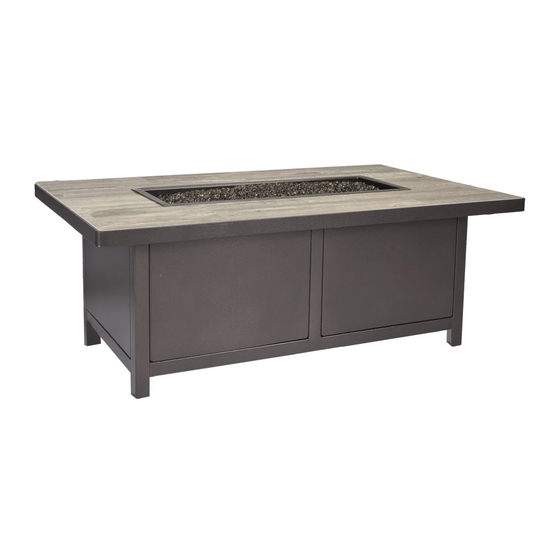 OW Lee CASUAL FIRESIDE 5110-3050C-E Owner's Manual
