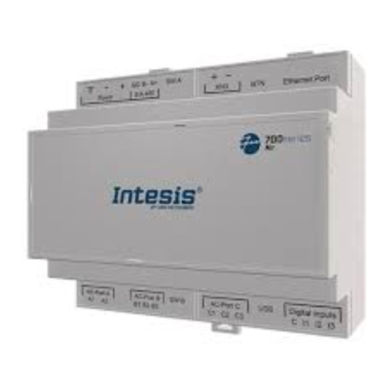 HMS Networks Intesis IN770MIT00 O000 Series Installation Sheet