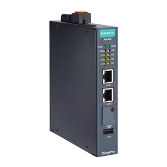 Moxa Technologies AIG-302 Series Quick Installation Manual