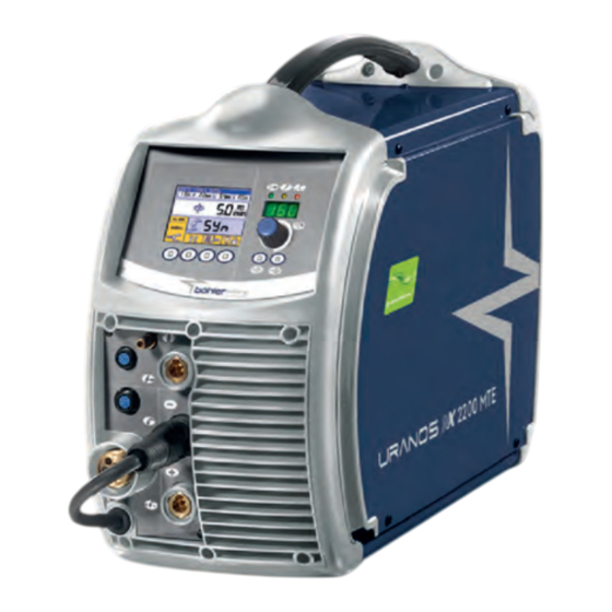 voestalpine bohler URANOS NX 2200 MTE User Manual