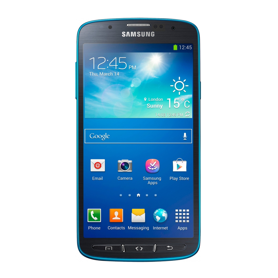 Samsung GT-I9295 User Manual