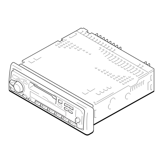 Sony xr-c6120 Service Manual