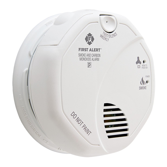 First Alert SC7010B User Manual