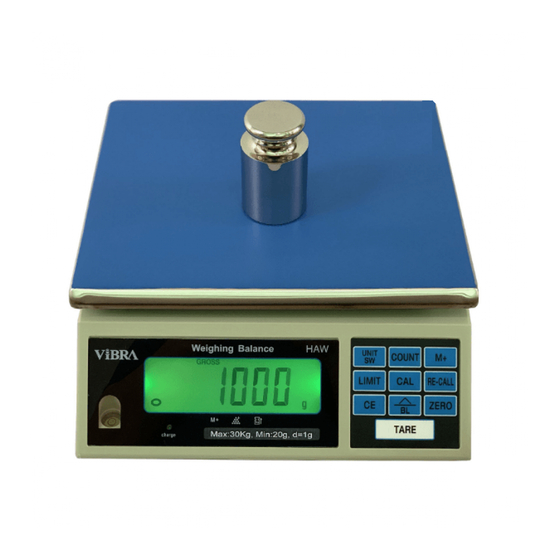 Vibra  HAW 3 Operation Manual