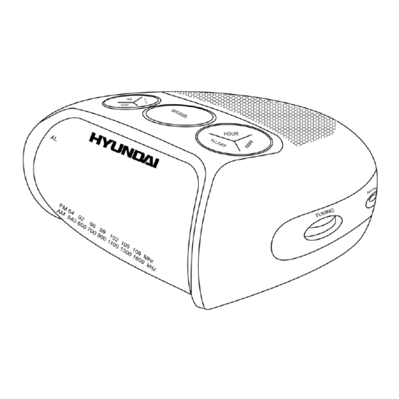 Hyundai H-1513 Instruction Manual
