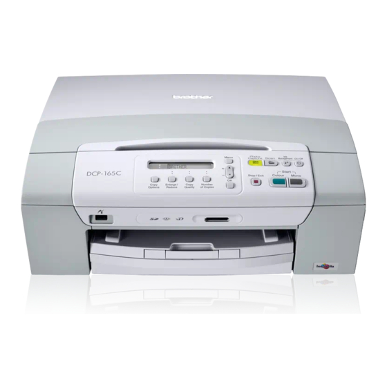 Brother DCP 165C - Color Inkjet - All-in-One User Manual