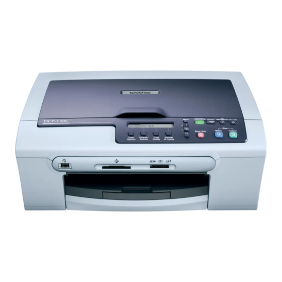 Brother DCP-130C - Color Inkjet - All-in-One Software User's Manual