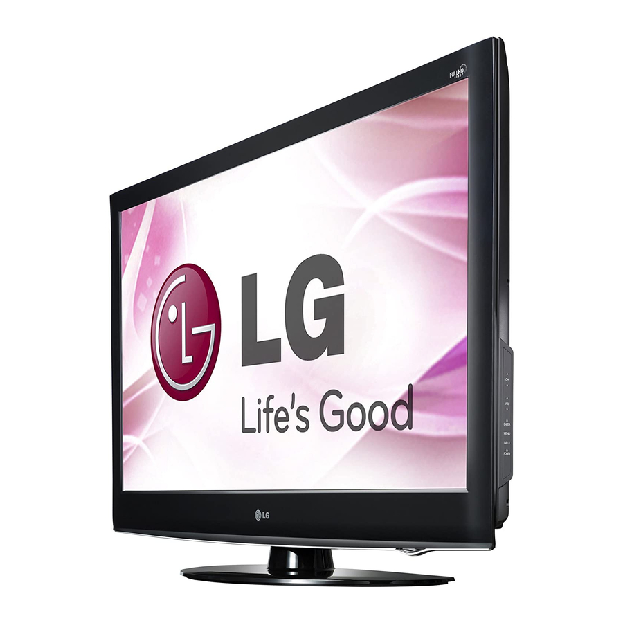 LG 42LH30 42" LCD TV SPECIFICATION Pdf Download ManualsLib