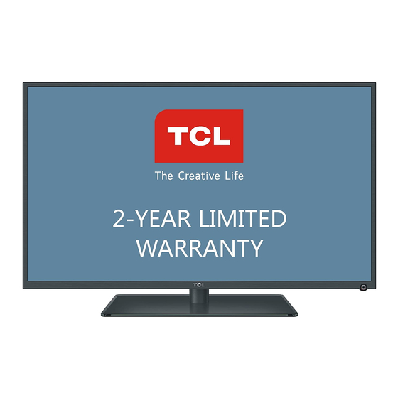 TCL LE32HDE5300 USER MANUAL Pdf Download ManualsLib