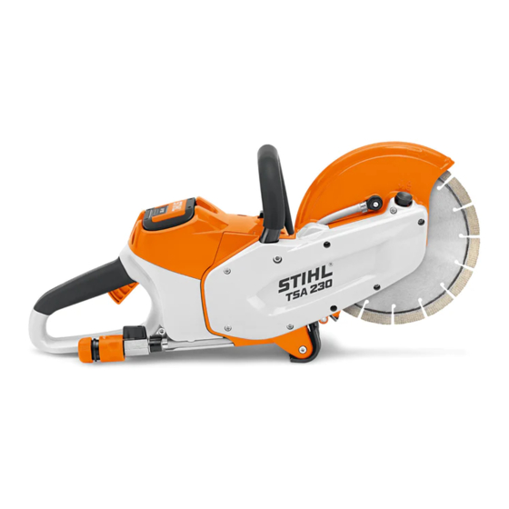 Stihl TSA 230 Instruction Manual