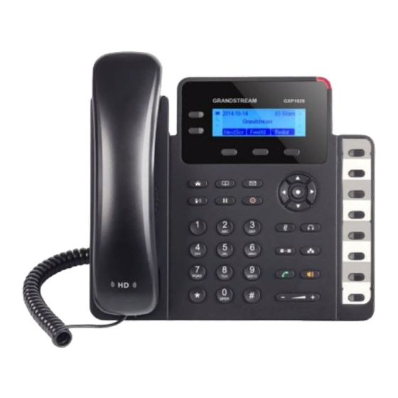 Grandstream Networks GXP1628 Quick Installation Manual