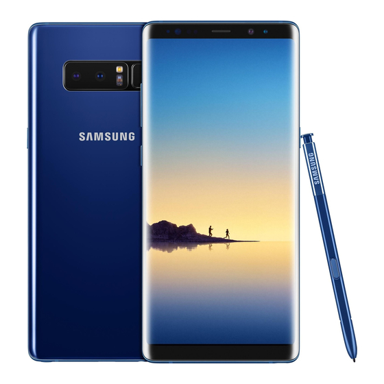 Samsung Galaxy Note8 Manuals