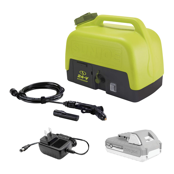 sunjoe WA24C-LTE Operator's Manual