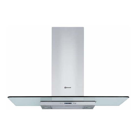 Bauknecht DDGI 5610 IN User And Maintenance Manual