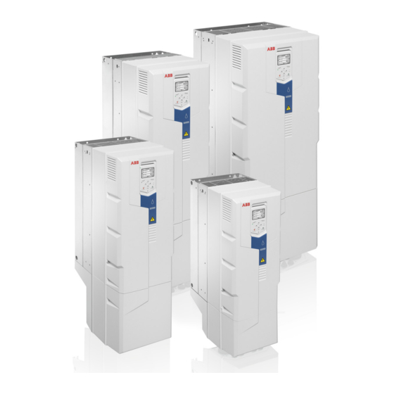 ABB ACQ580-01 Quick Installation And Start-Up Manual