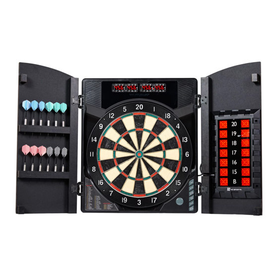 MD SPORTS DB300Y19002 Dartboard Cabinet Manuals