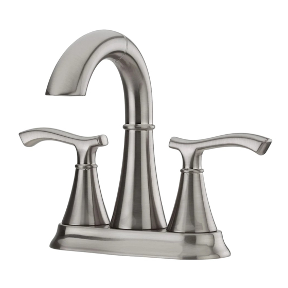 Pfister Ideal LF-548-ID Quick Installation Manual