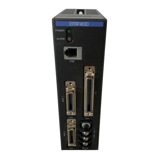 Oriental motor EMP400 Series Operating Manual