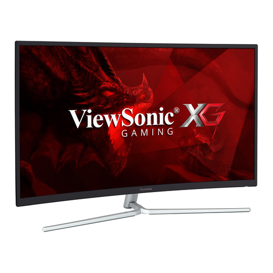 ViewSonic XG3202-C Manuals
