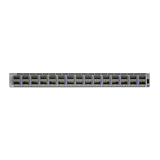 Arista DCS-7280CR2M-30 Quick Start Manual