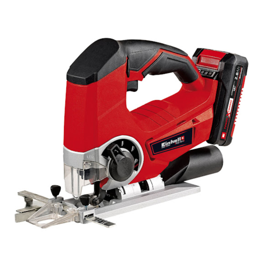 Einhell TE-JS 18/80 Li (43.212.00) - Jigsaw Manual