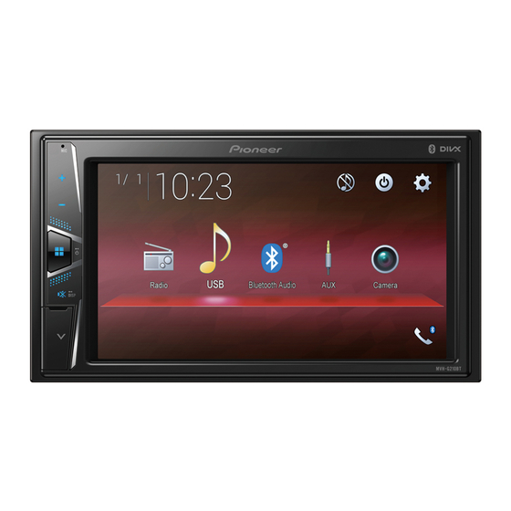 Pioneer MVH-G110 User Manual