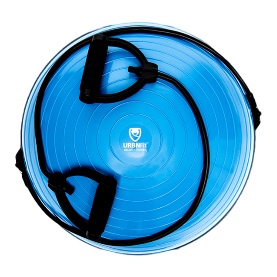 URBNfit BALANCE TRAINER Quick Start Manual