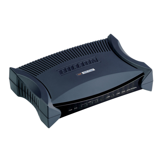 Billion BiPAC 5200 Series User Manual