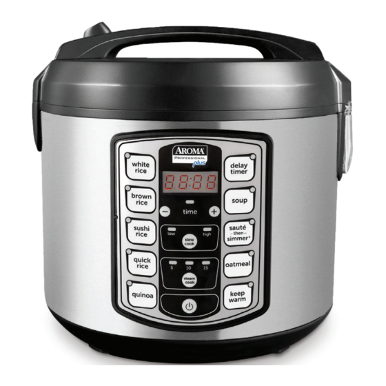 Aroma Professional ARC-5000SB Instruction Manual