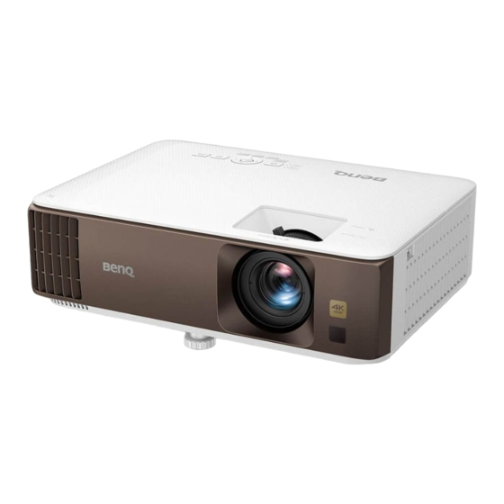 BenQ Home Entertainment Series W1800i User Manual