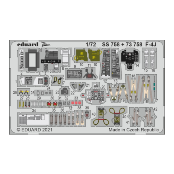 Eduard Zoom F-4J Assembly Instructions