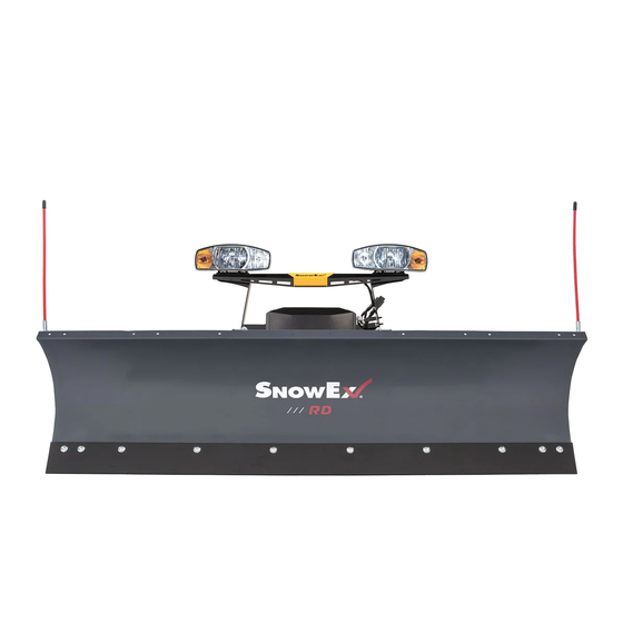 SnowEx SPEEDWING Owner's Manual