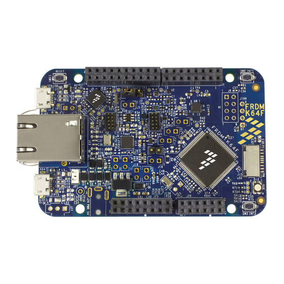 Freescale Semiconductor FRDM-K64F Quick Start Manual