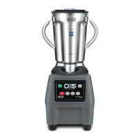 Waring COMMERRCIAL CB15 Series User Manual