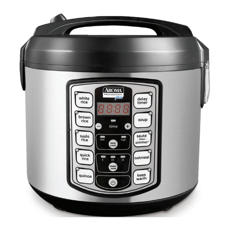 Aroma Professional ARC-5000SB, ARC-5100SB Manual