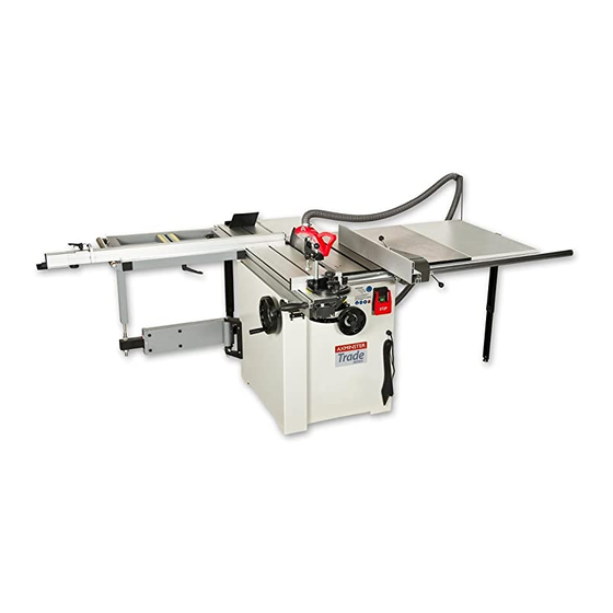 Axminster MJ12-1600 MK11 User Manual