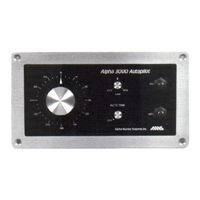Alpha Marine Systems Alpha 3000 Installation And Operation Manual