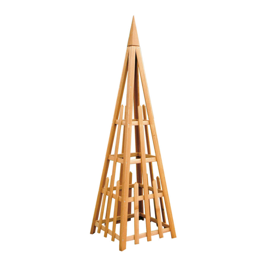 Arboria Pyramid Trellis Assembly Instructions