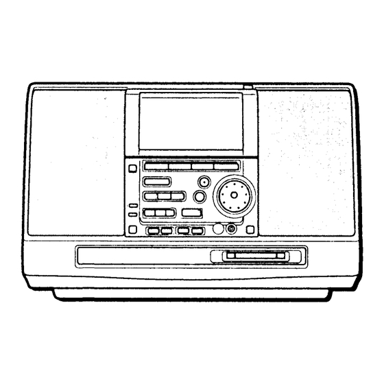 Aiwa CSD-MD50 Service Manual
