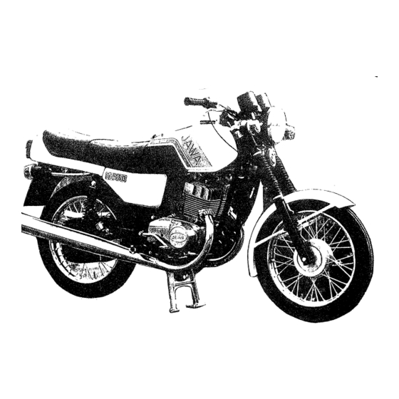 JAWA 638 Workshop Manual