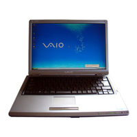 Sony VAIO VGN-S170F Service Manual