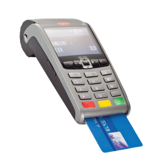 Ingenico iCT220, iCT250 Quick Reference Manual