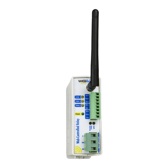 ControlByWeb WebRelay Wireless XW-210I Manuals
