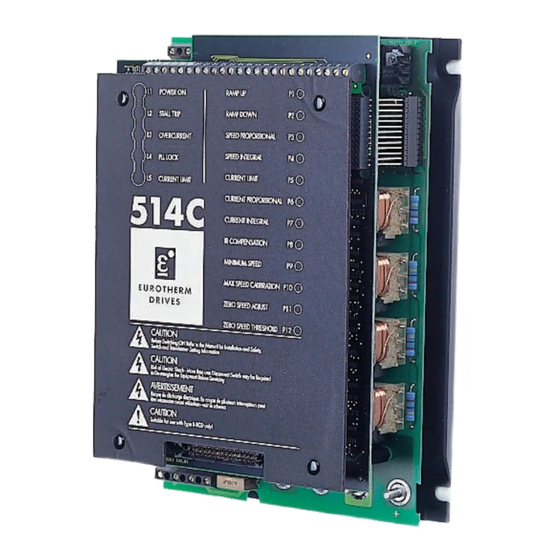 Eurotherm Drives 514C Product Manual
