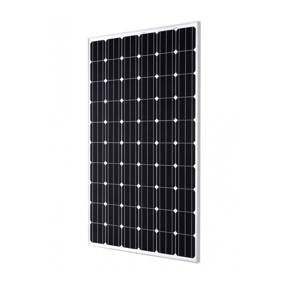 Sunways SM 245M Installation Instructions Manual