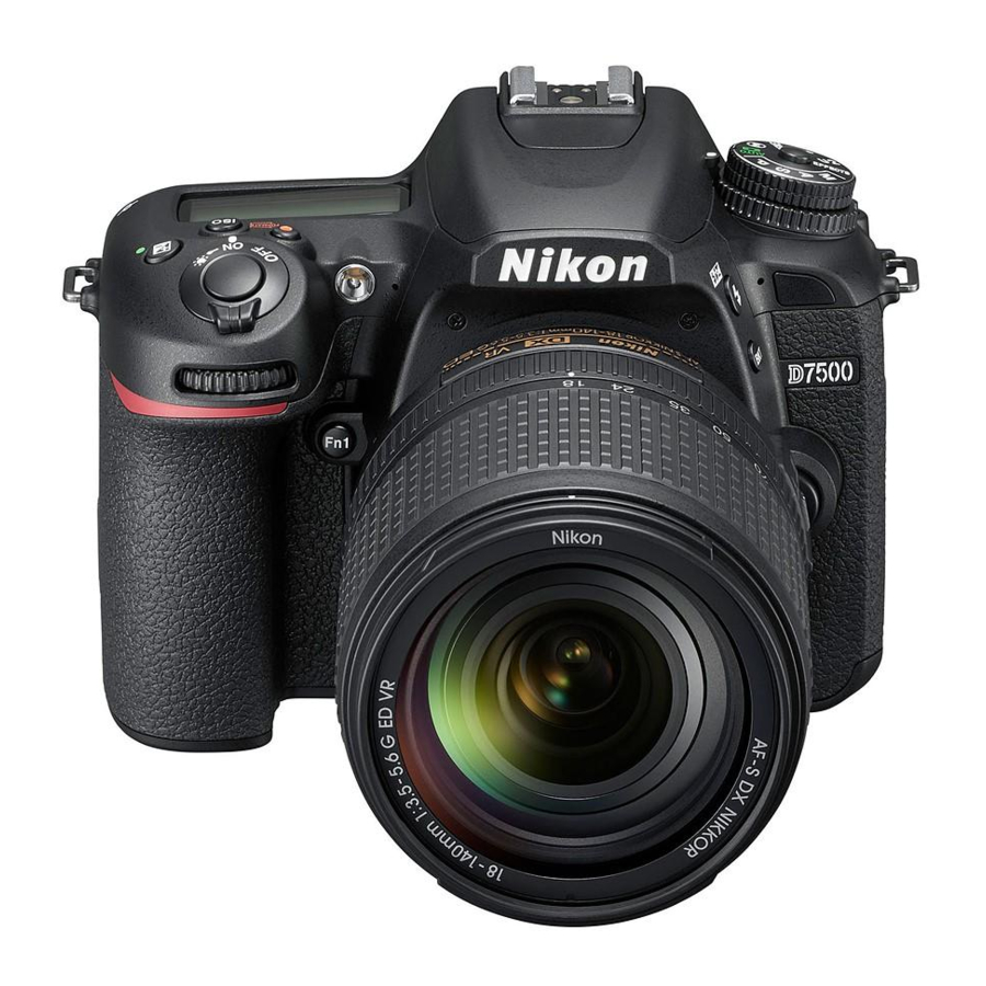 Nikon D7500 Quick Tips
