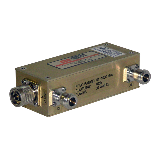 AR DC3010A Operating And Service Manual